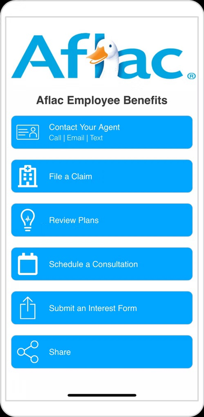 Aflac Employee Benefits — built with Tapps