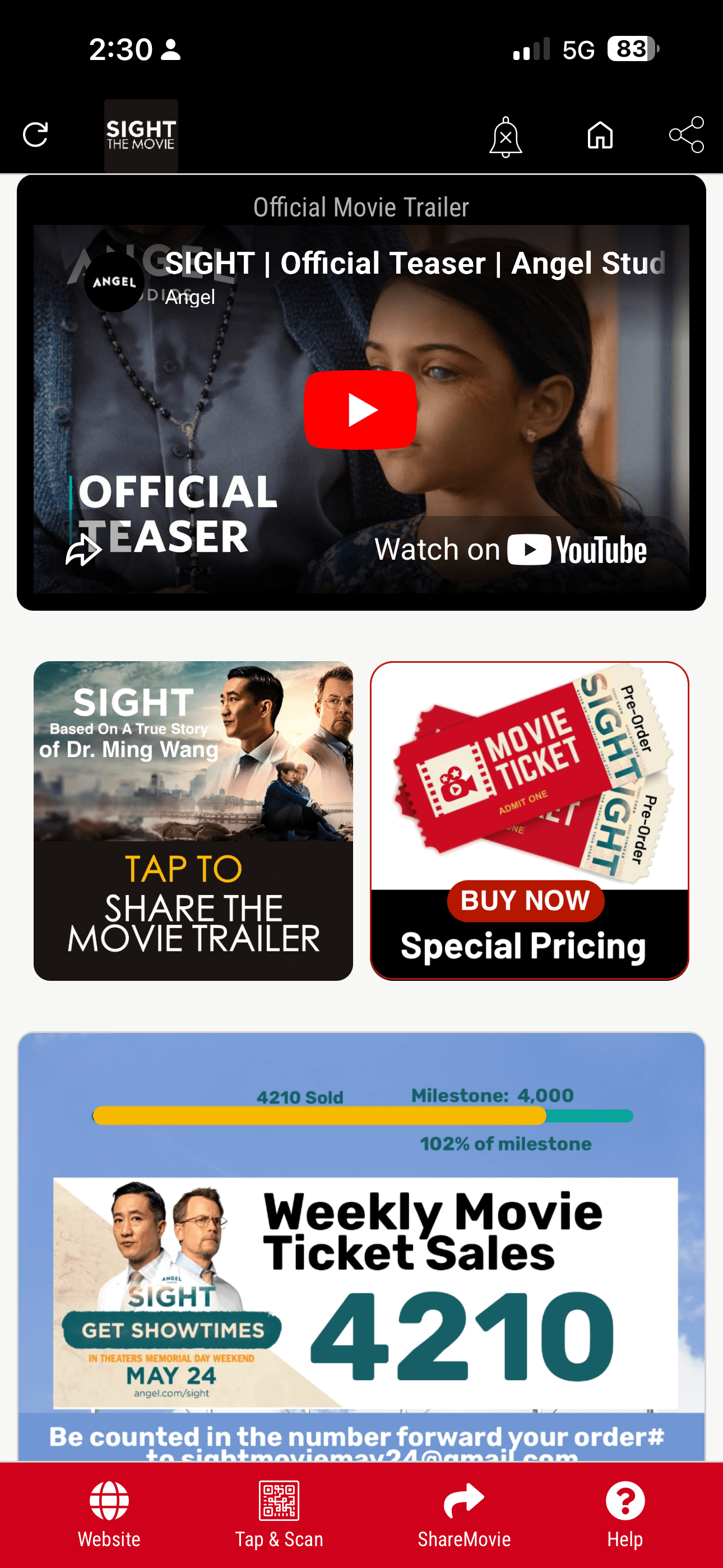 Sight: The Movie